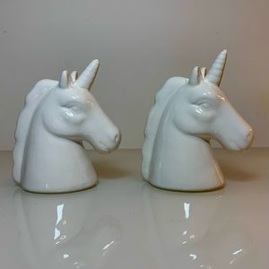 Ceramic Unicorn Salt & Pepper Shakers
